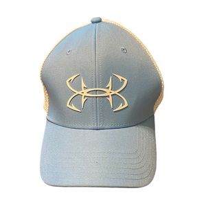 Under Armour Men’s Fish Hook Hat / Cap Light Blue Medium Large